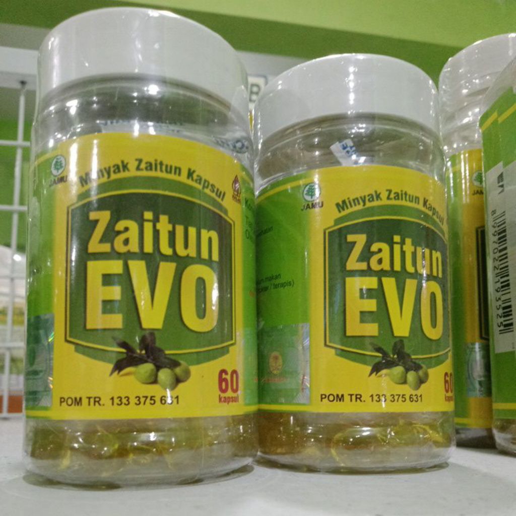 [ AL-GHUROBA ] 60 KAPSUL EVO MINYAK ZAITUN ISI BERIZIN HALAL PRODUK MUSLIM