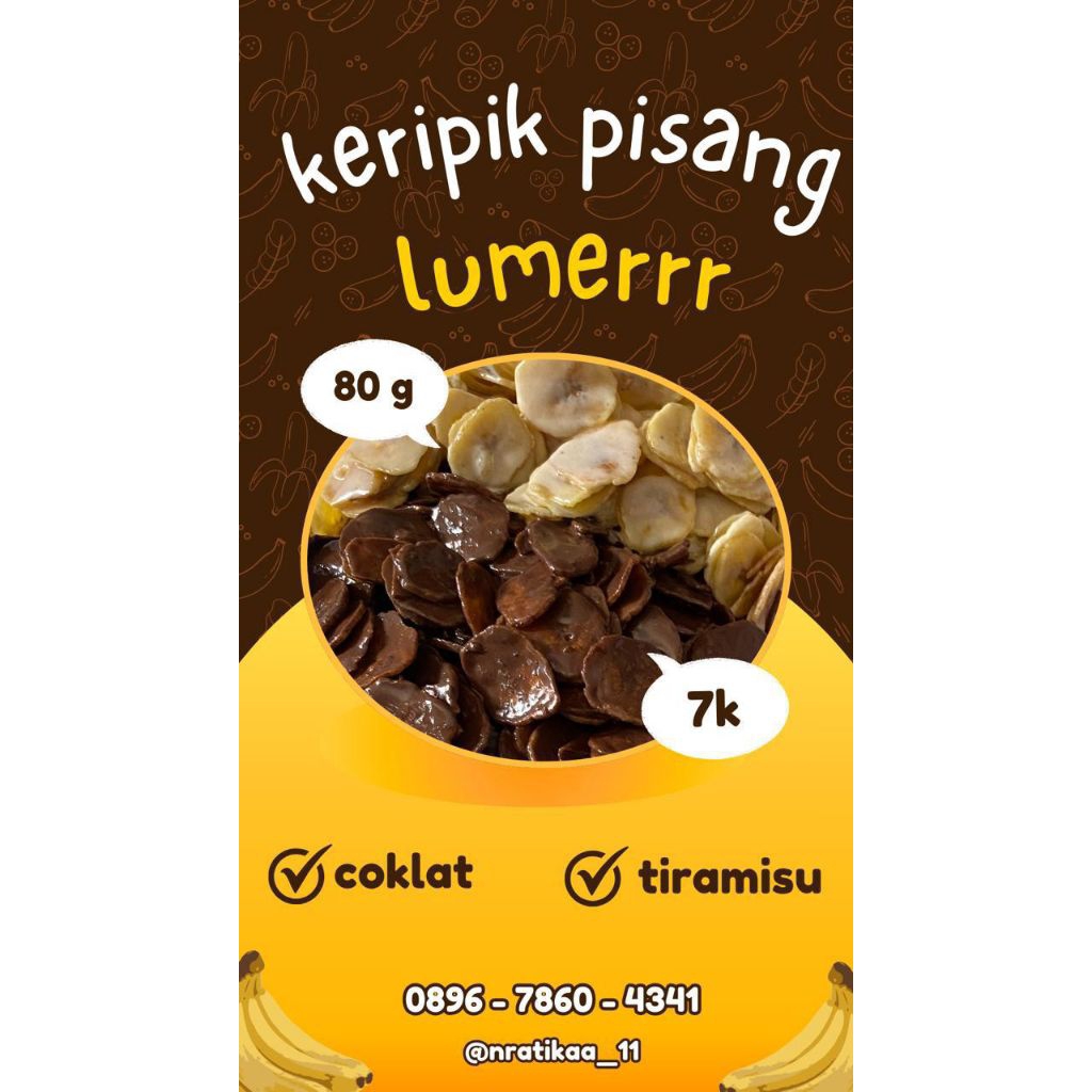 

kripik pisang lumer