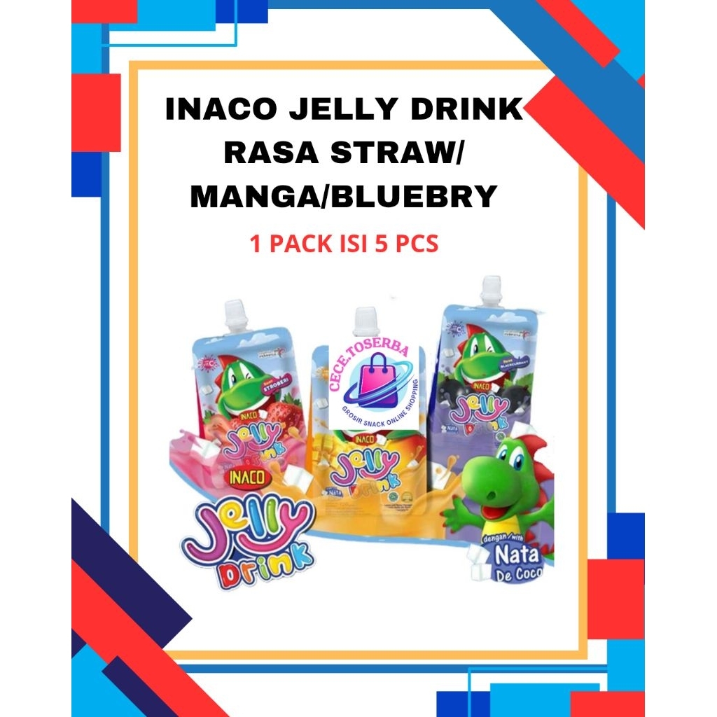 

INACO JELLY DRINK NATA DECOCO (1 PACK ISI 5)