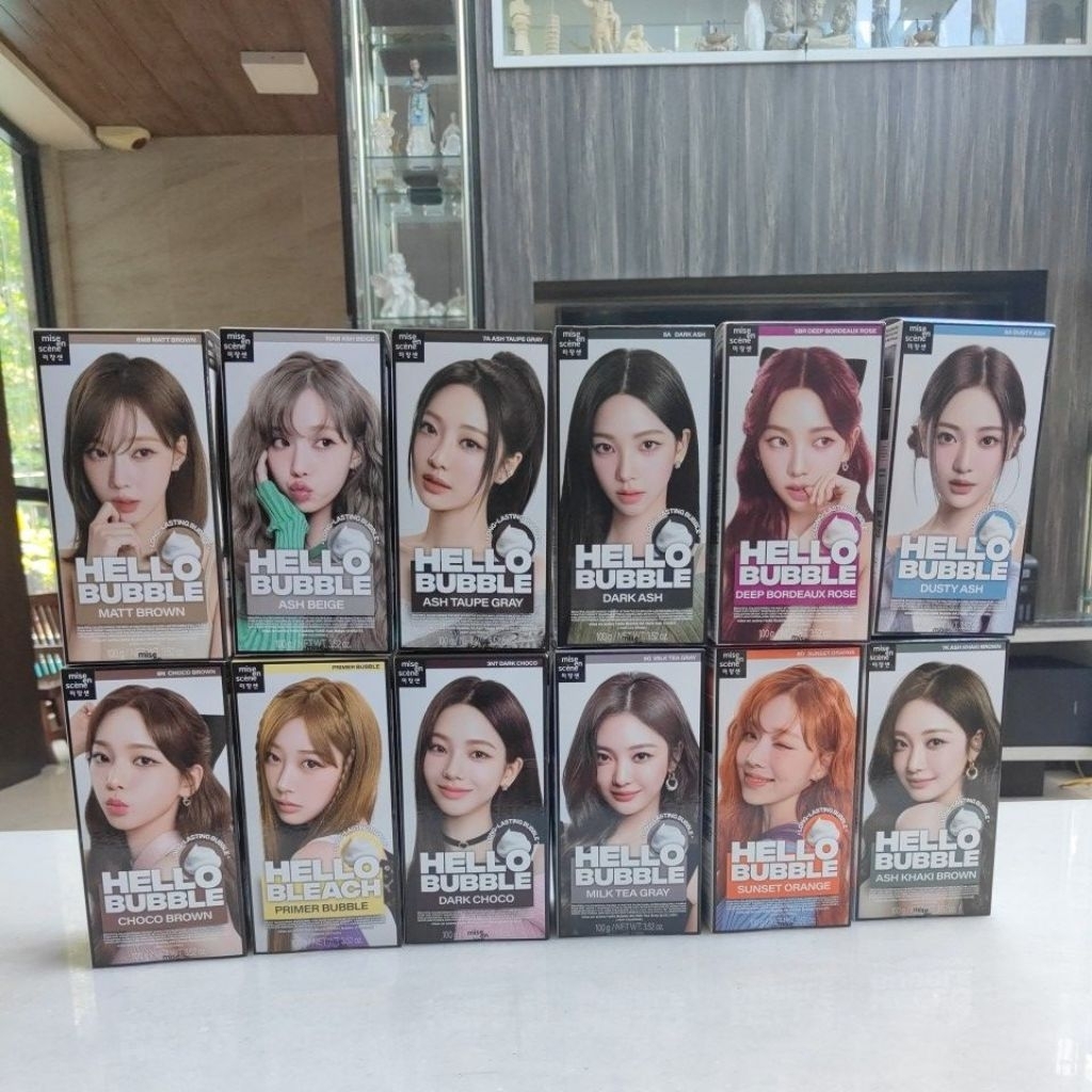 hello bubble cat rambut