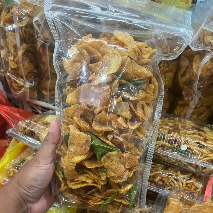 

Kentang Klengkam 250gr – Keripik Kentang Balado Khas Solo, Renyah & Tanpa Pengawet