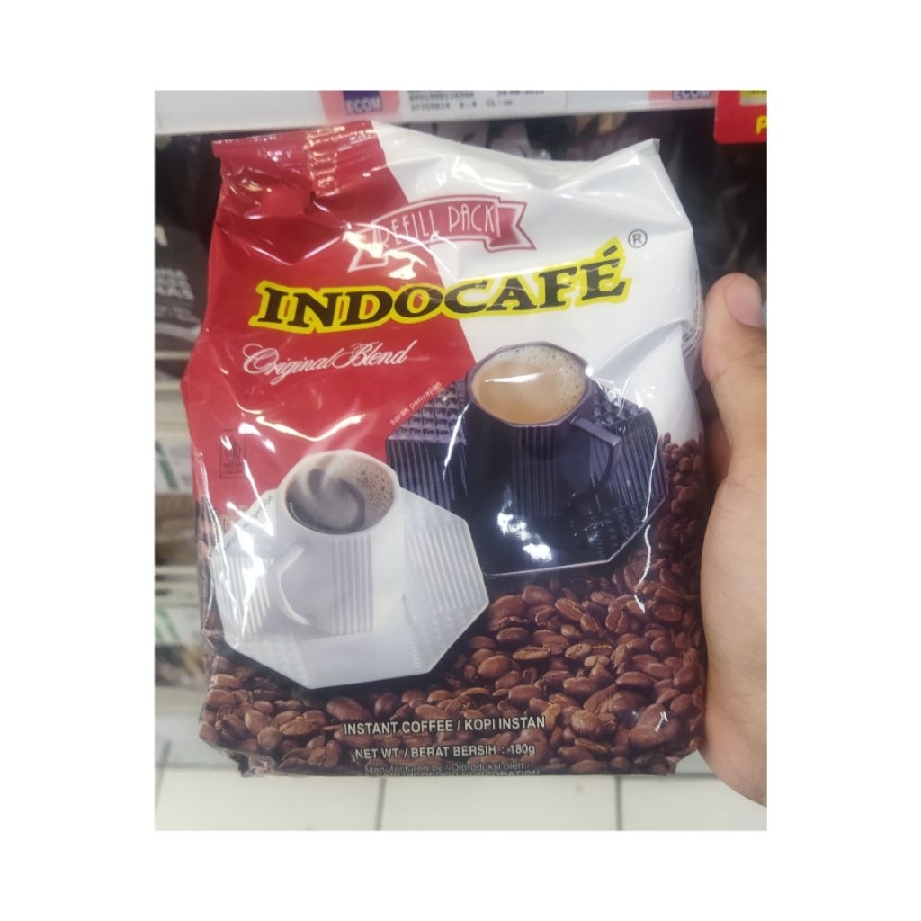 

INDOCAFE COFFE ORIGINAL BLEND 180GR