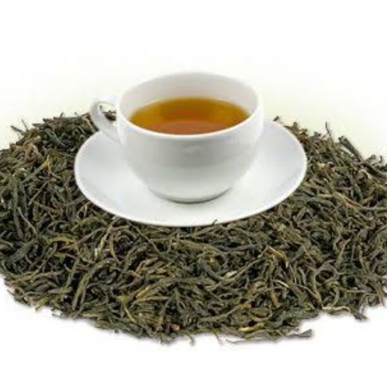 

Teh Hijau Kering Green tea isi 100 Gram teh hijau Kering Murni 100gram