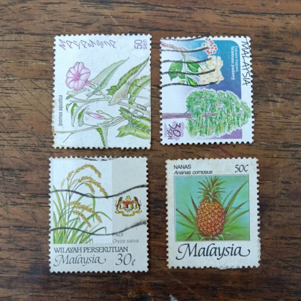 

b47 perangko bekas Malaysia