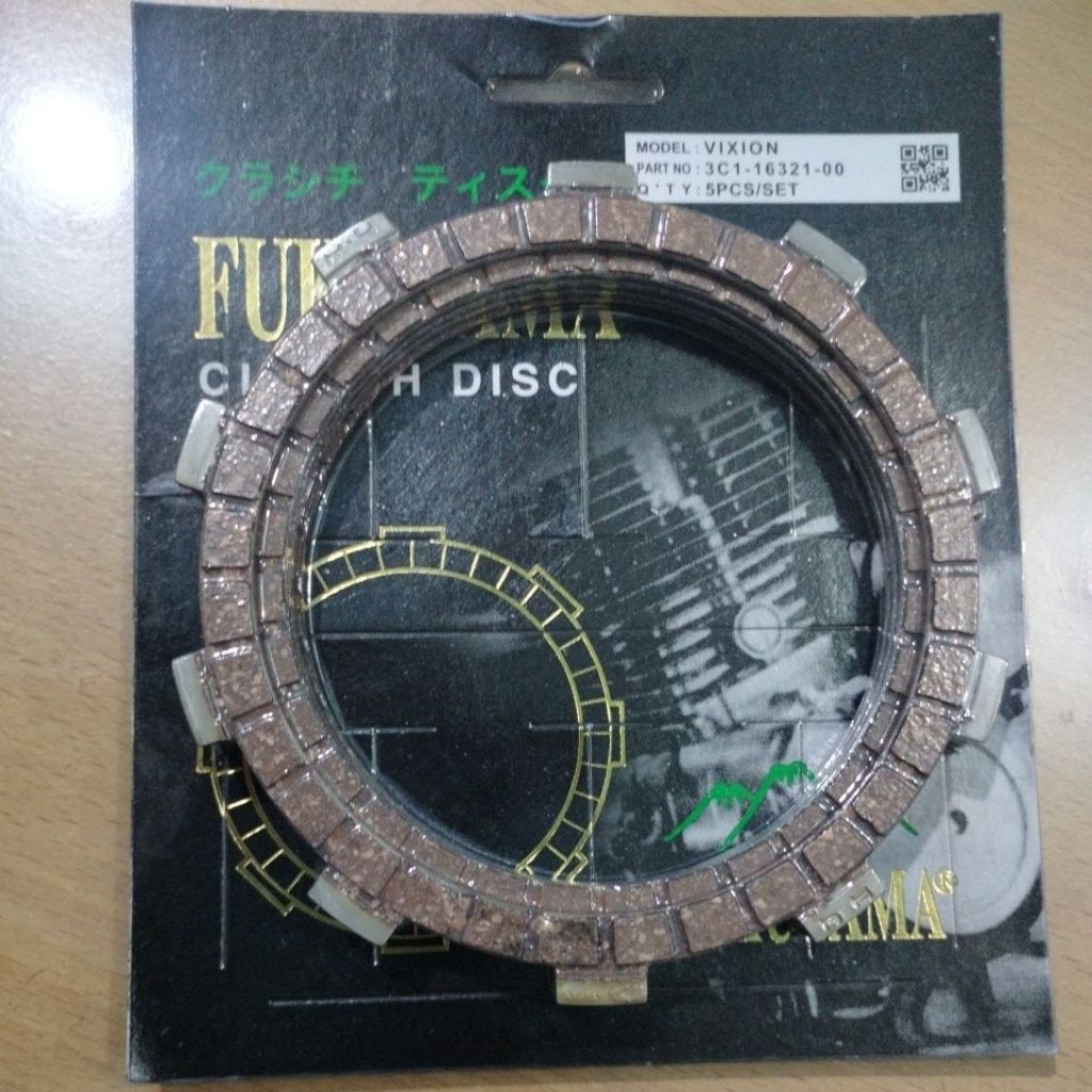 KAMPAS KOPLING PLAT KOPLING VIXION FUKUYAMA