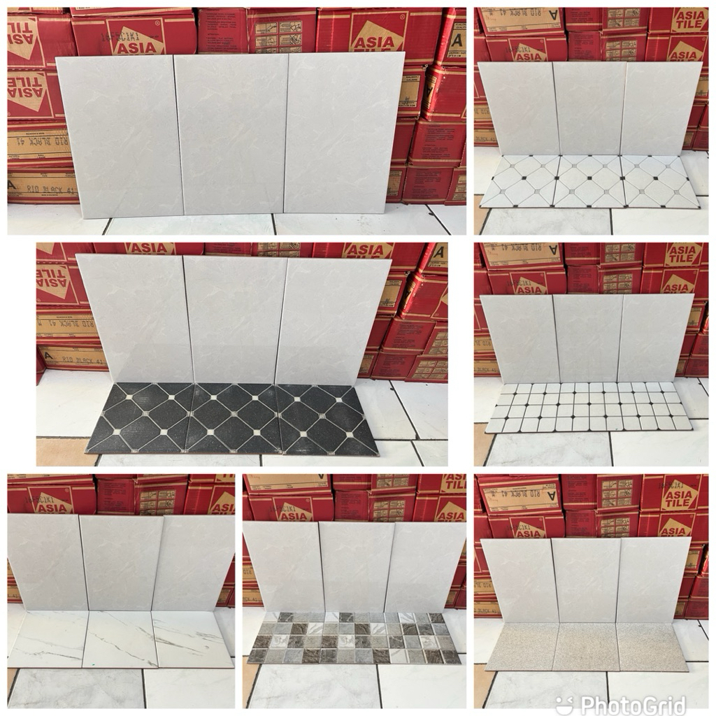KERAMIK DINDING KAMAR MANDI KILAP 25x40