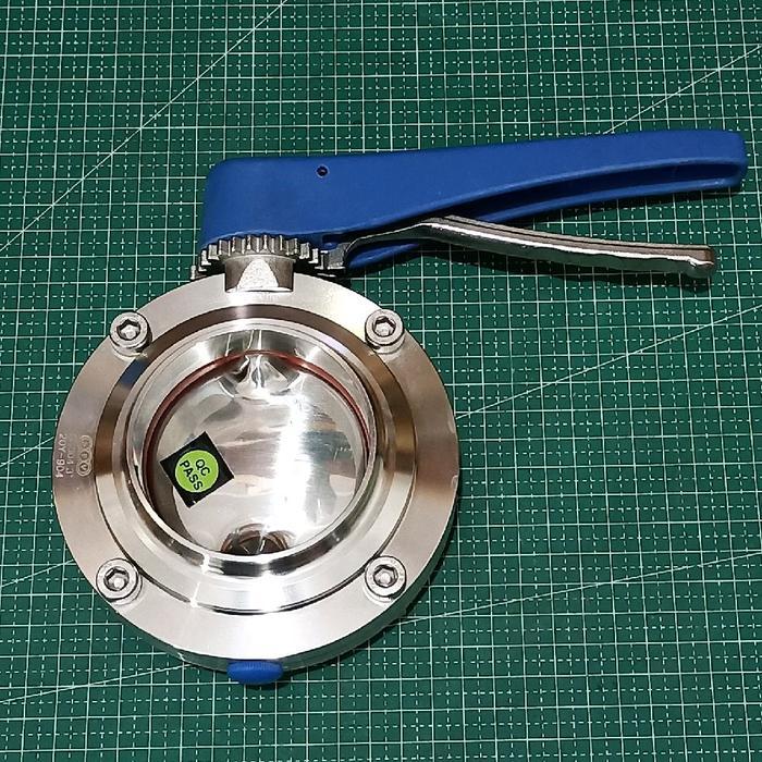 Butterfly Valve Sanitary Stainless 304 3 inch SPV SS304 3" 20Y-904