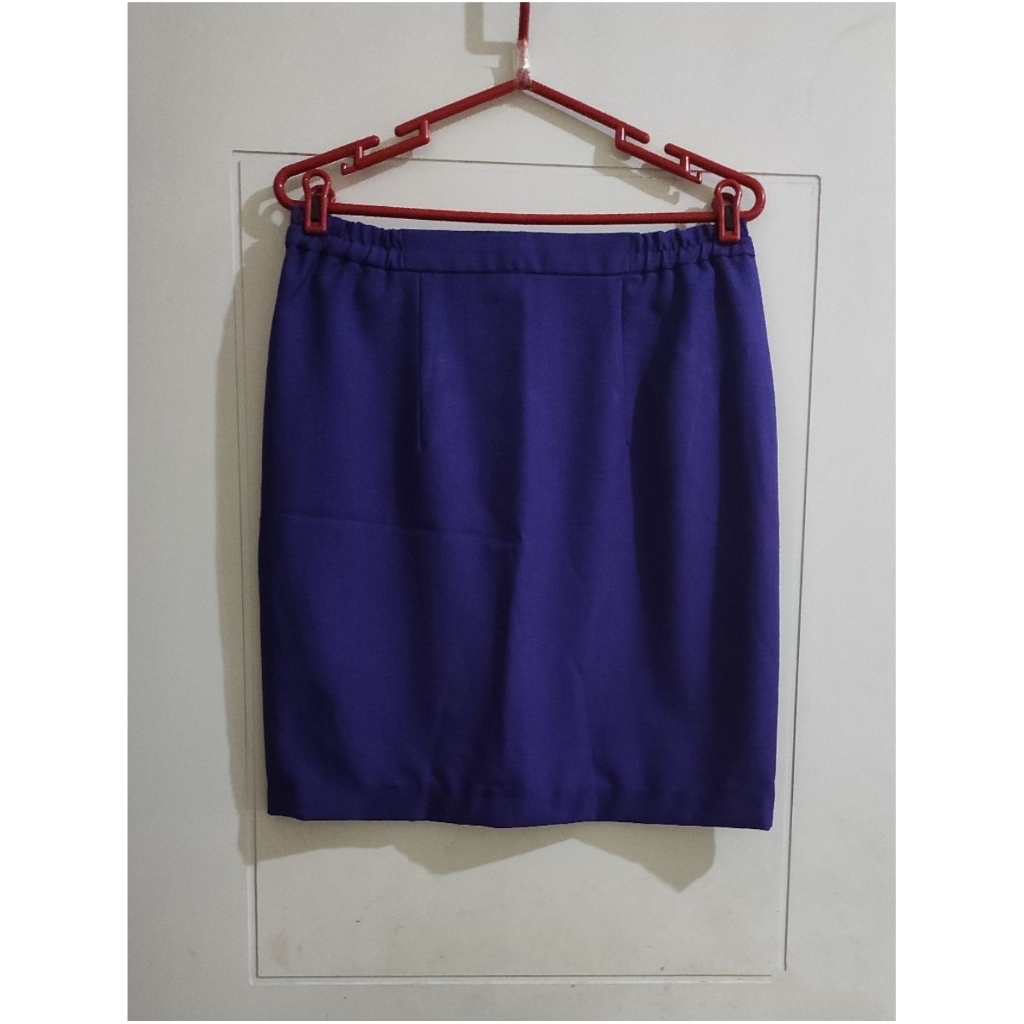 Rok Span Ungu Wanita PL