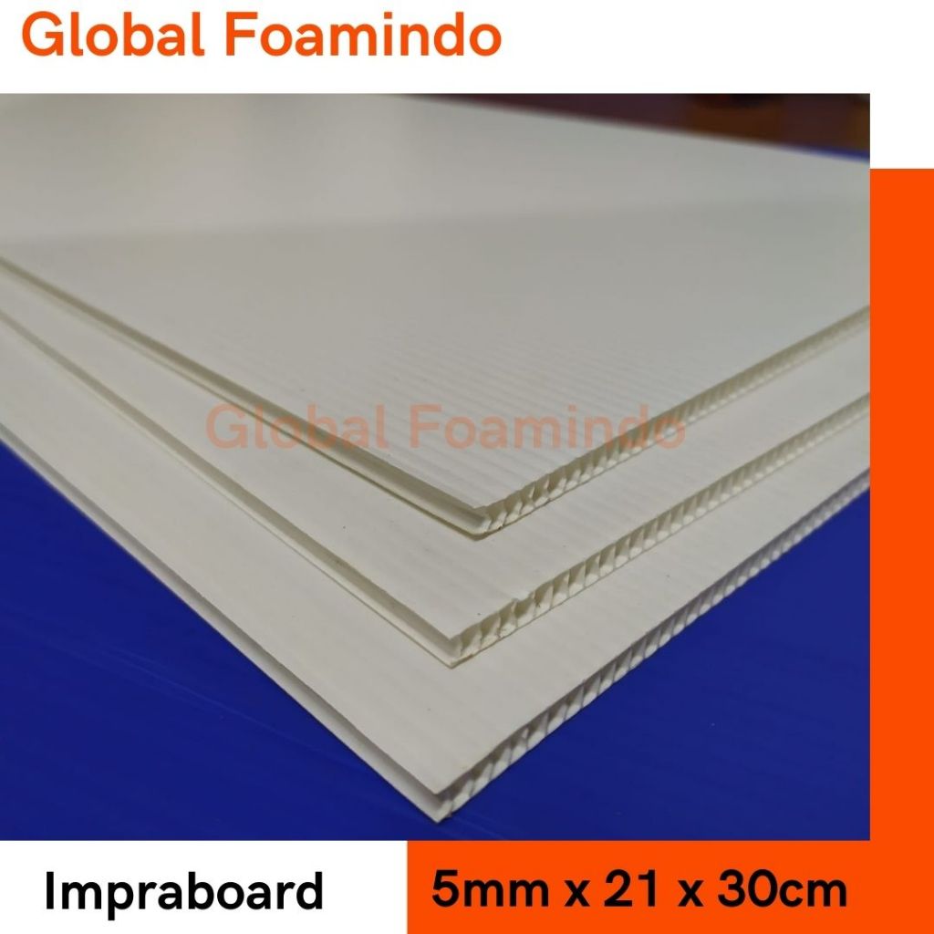 

Impraboard 5mm x 21 x 30cm