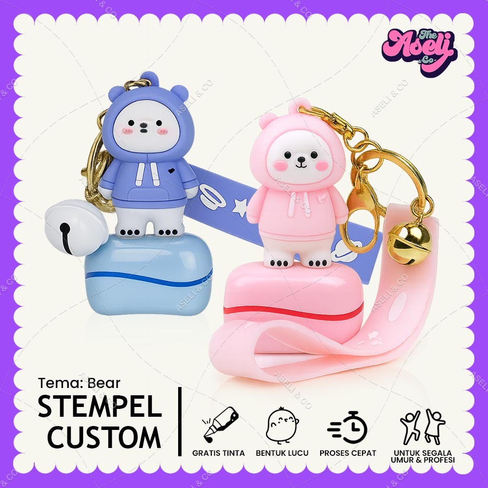 

Stempel custom nama anak, Bidan, Dokter, Guru dan lainnya untuk kain dan kertas