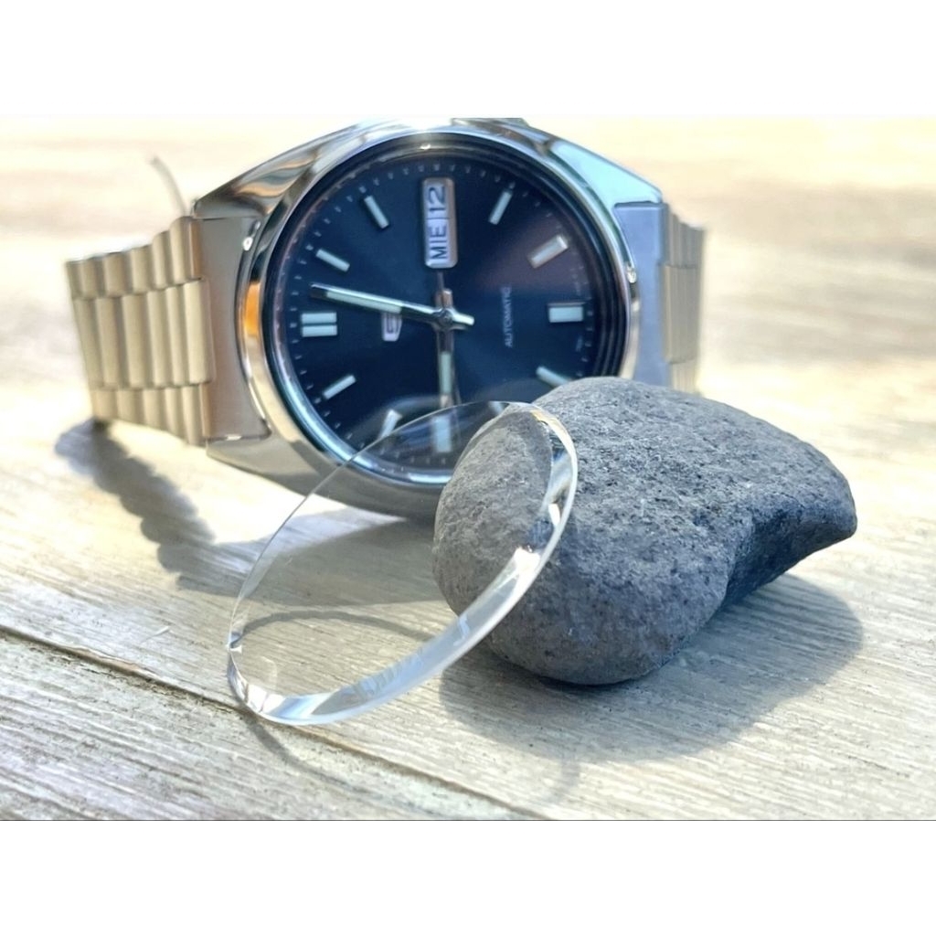 JAPAN SPARE PARTS ONDERDIL KACA GLASS JAM SElKO 5 AUTOMATIC 7009 7S26 MODEL PRESS VINTAGE GARANSI PA