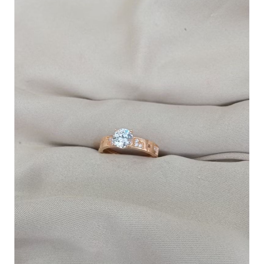 cincin emas tua variasi soliter