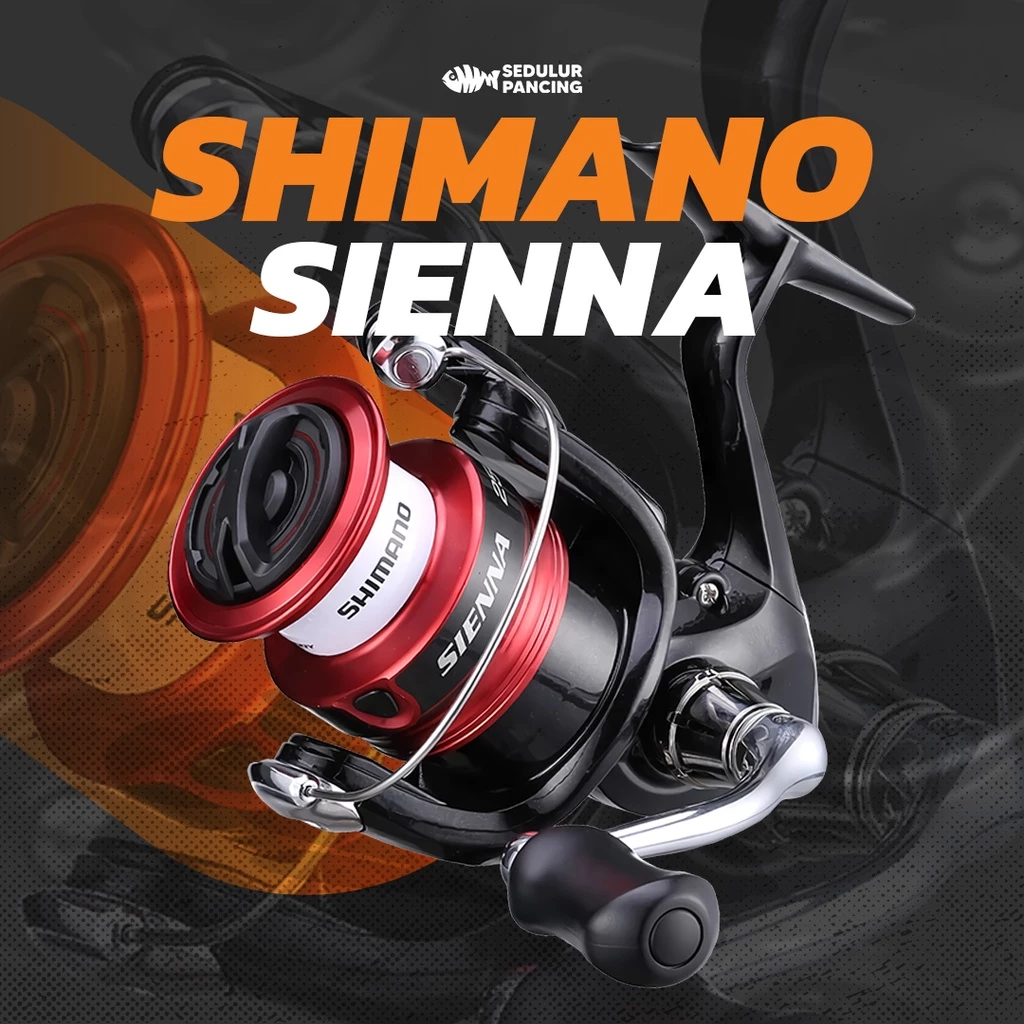 REEL SHIMANO SIENNA | 500-4000 | SPINNING | 3+1 BALL BEARINGS | 100% ORIGINAL