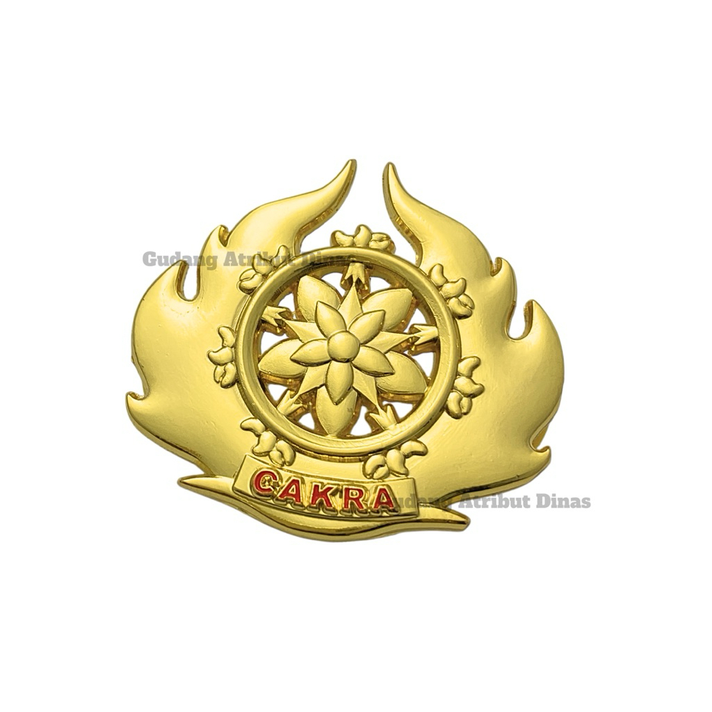 100% LUXURY Brevet Cakra Kostrad TNI AD/Brevet Cakra Kostrad TNI AD/Brevet Luxury/Atribut Dinas/Atri