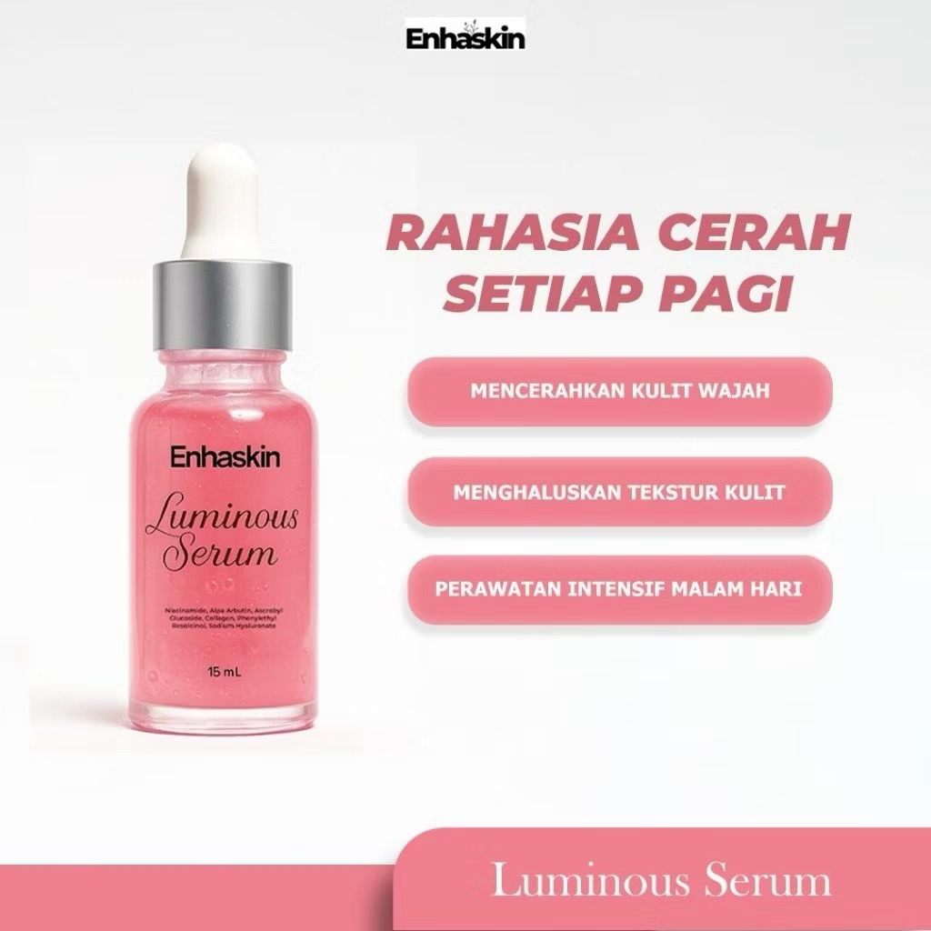 ENHASKIN SERUM GLOWING BPOM dan HALAL