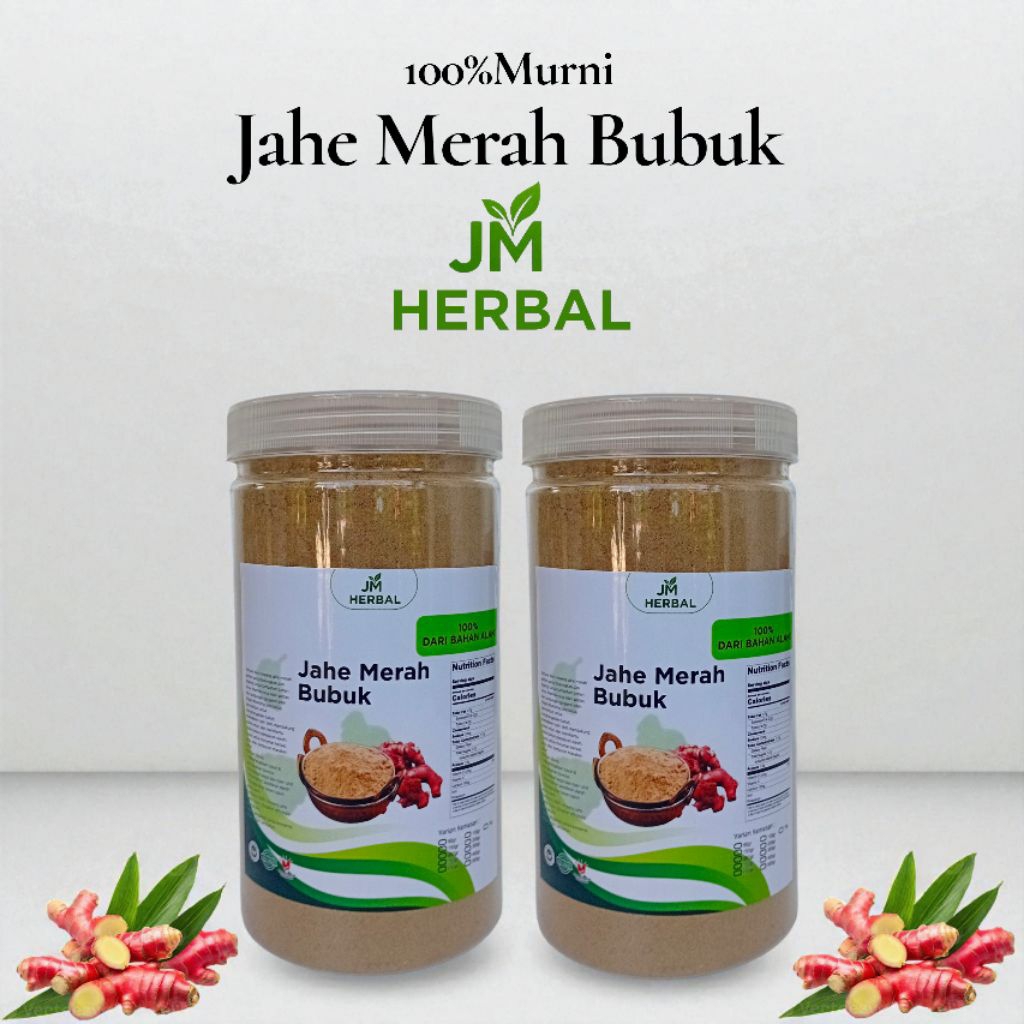 

Jahe Merah Bubuk Murni 450gram Kemasan Jar Toples