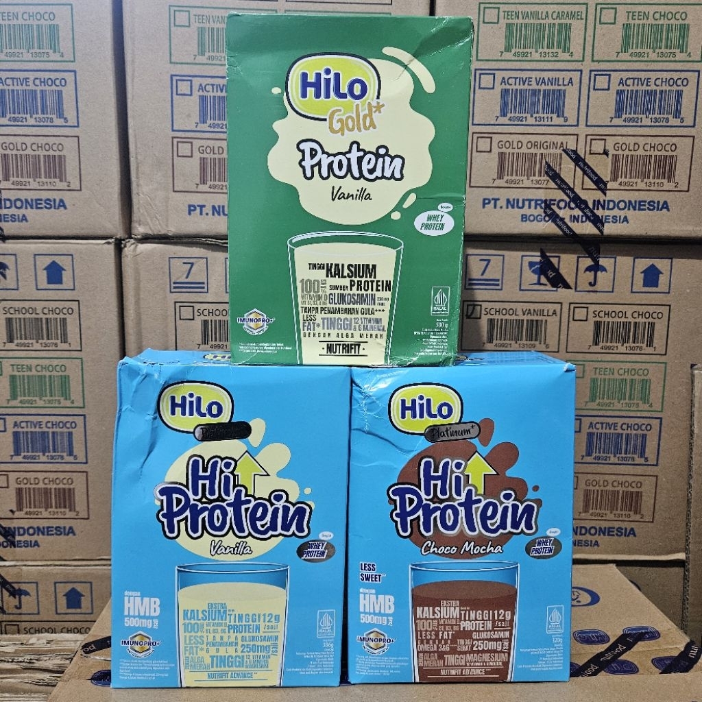 

HiLo Gold Vanilla / Platinum Vanilla / Platinum Choco Mocha Dus Rusak