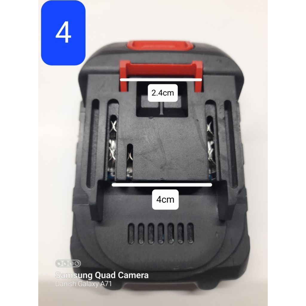 baterai bor 21volt gambling/mati