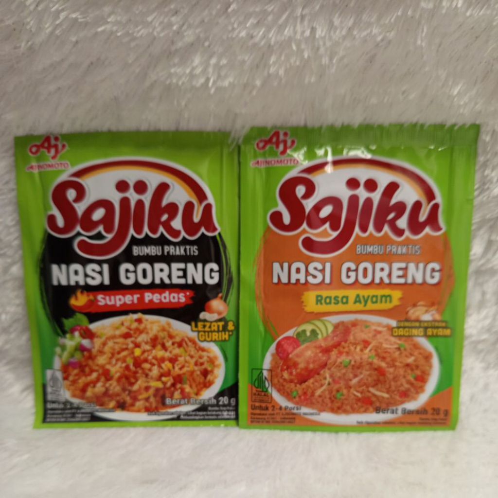 

sajiku nasi goreng super pedas & rasa ayam