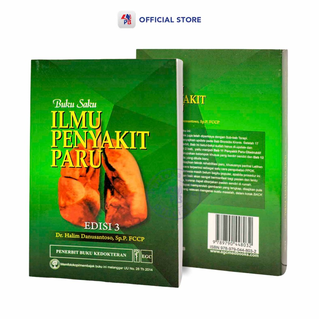 Buku Kedokteran / Buku Saku Ilmu Penyakit Paru Edisi 3 / EGC