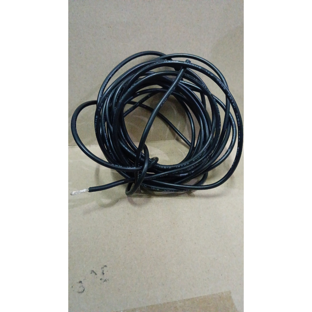 8433 kabel cable grounding audio mobil awg14 14awg awg 14 hitam meteran