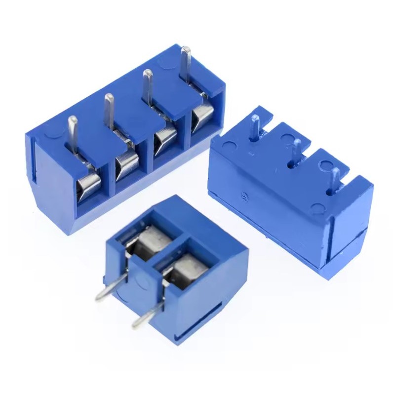 TERMINAL BLOCK PCB KF301 2PIN 3PIN 4PIN BIRU 5MM