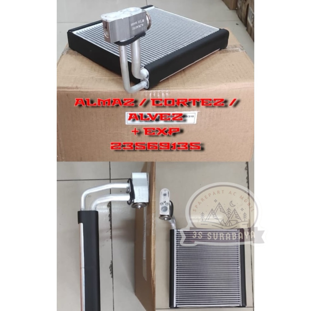 Evaporator Almaz Cortez Alvez Plus Ekspansi ORIGINAL SGMW evap Cooling Coil (Baru/New) Wuling