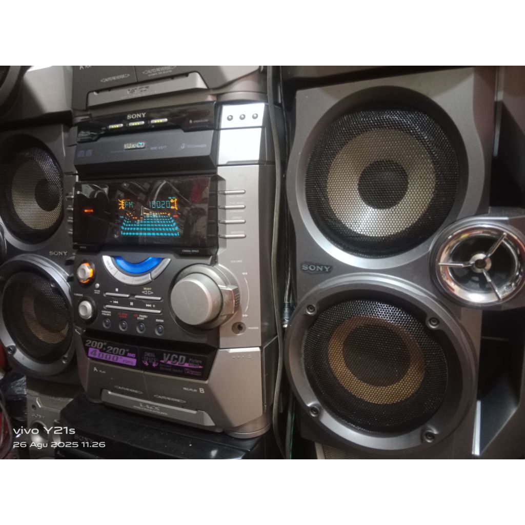 BIG COMPO SONY MHC-VX77 SUPER BASS CLASIC MEWAH