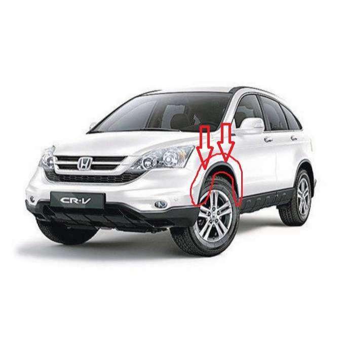 moulding spoiler fender crv 2007 2008 2009 2010 2011 2012 ori