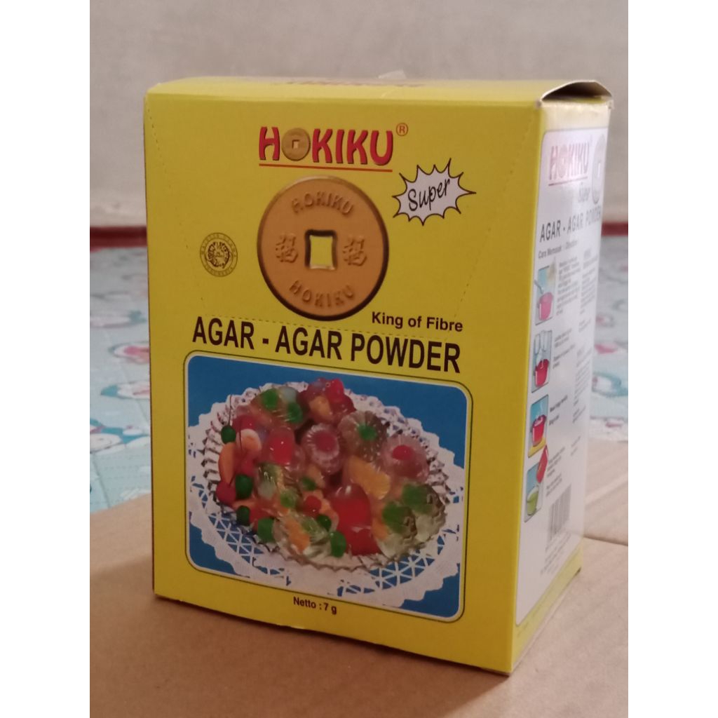 

Hokiku Super Agar - Agar Powder 7g x 12 Sachet