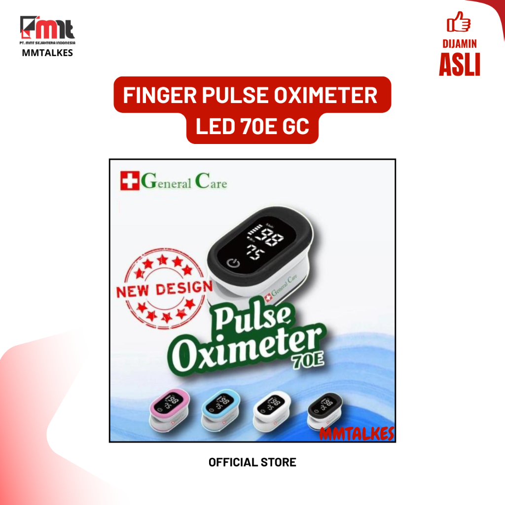 Finger Pulse Oximeter LED 70E GC General Care / Murah & Original