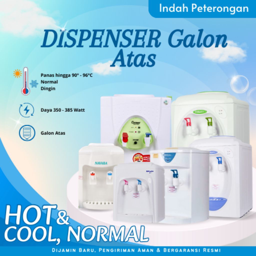 DISPENSER AIR MURAH JOMBANG/DISPENSER PANAS DINGIN NORMAL