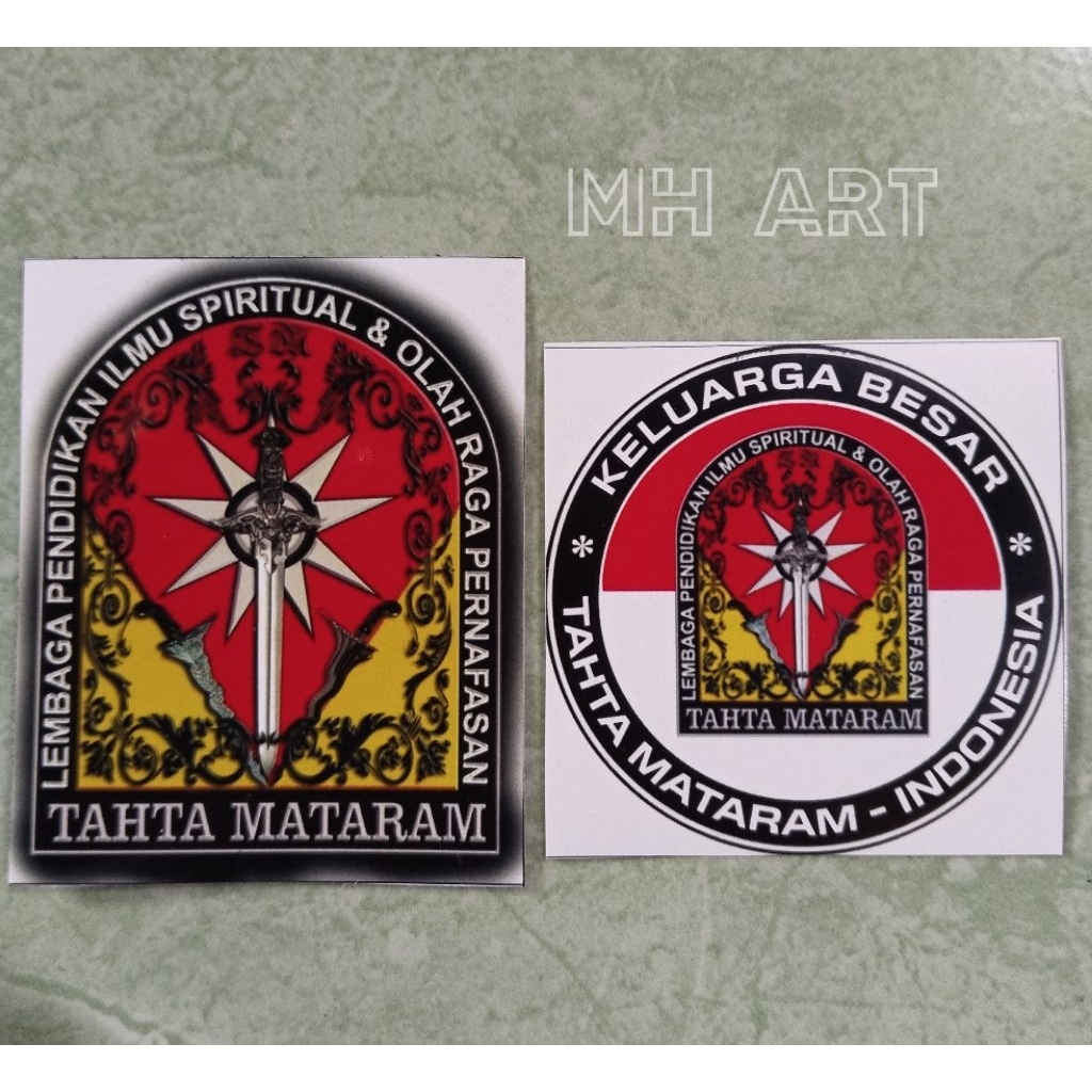 Stiker Tahta Mataram