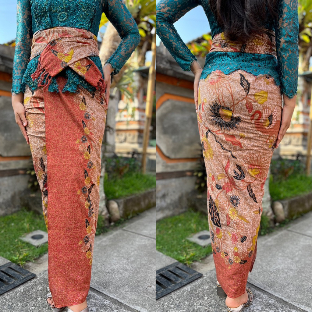 Kamen Batik Set Selendang Katun Premium