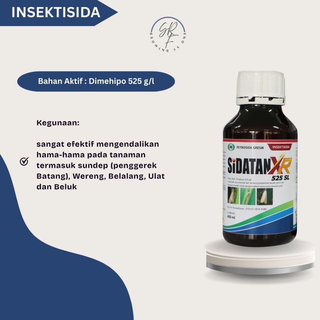 SIDATHAN XR 525SL/Obat Wereng/Beluk/Penggerek Batang/joss