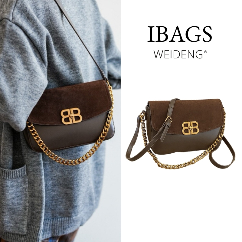 [IBAGS] Tas Wanita Selempang Fashion Brand Weideng Original Bersertifikat Full Embos