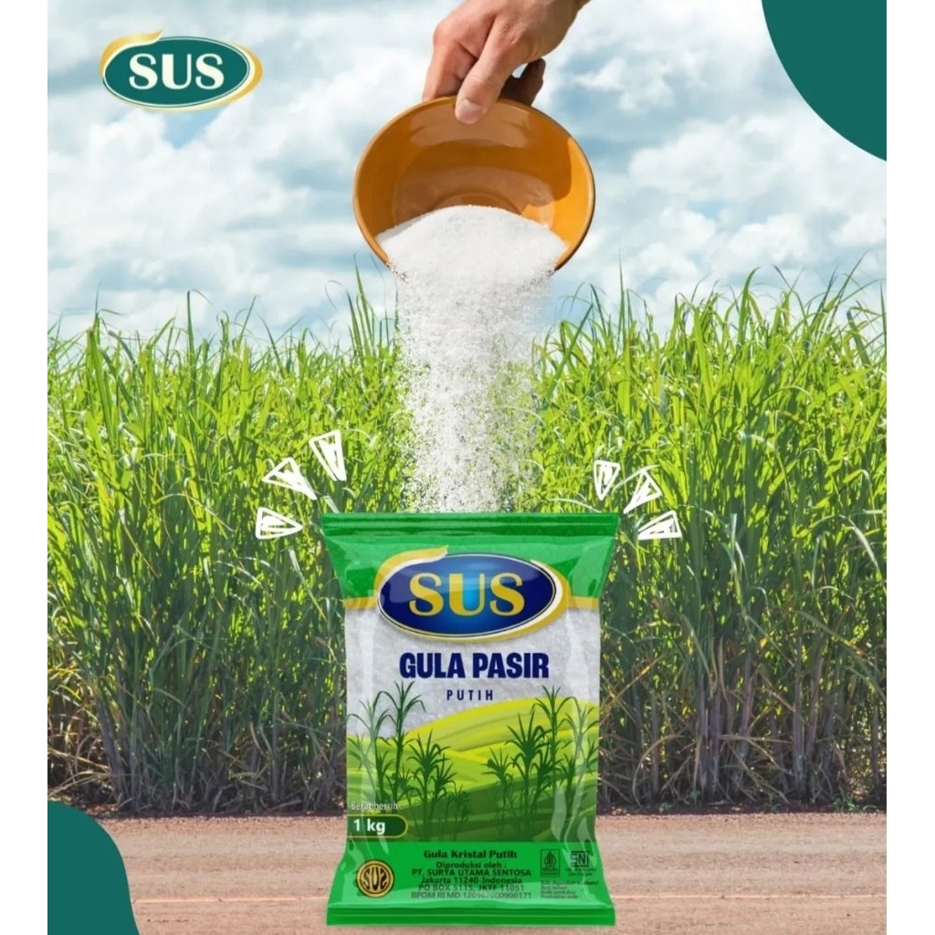 

Gula Pasir SUS 1kg Murah