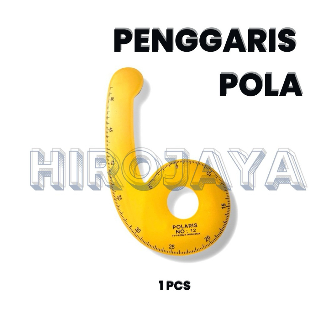 

Penggaris Pola Jahit No. 12 / Ruler Jahit Pola / Alat Jahit