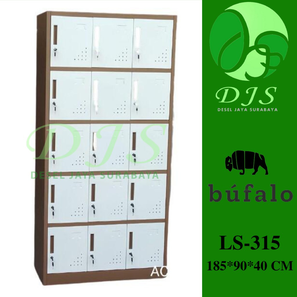 Loker Besi 15 Pintu AC-LS315 - Locker Besi - Loker besi - Lemari Loker - Locker Besi 15 pintu - Loke
