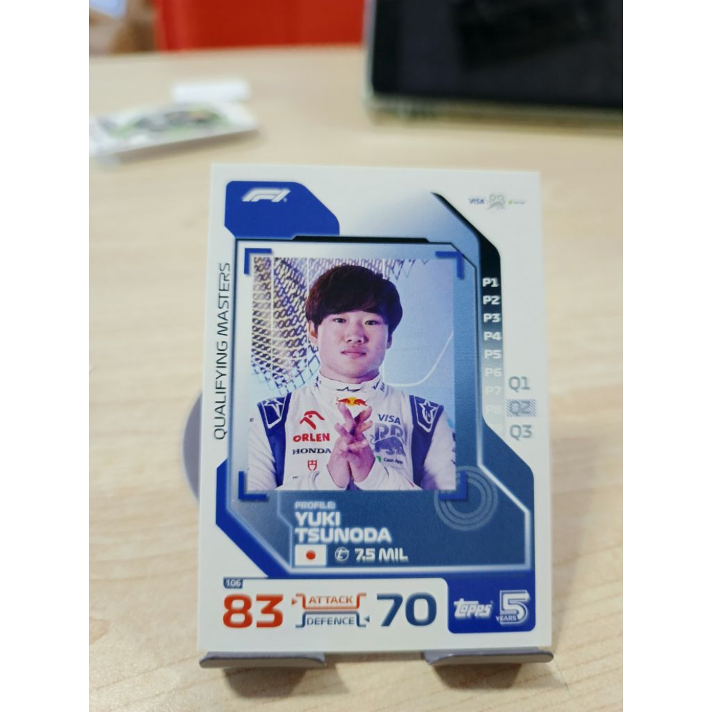 Kartu topps f1 turbo attax 2024