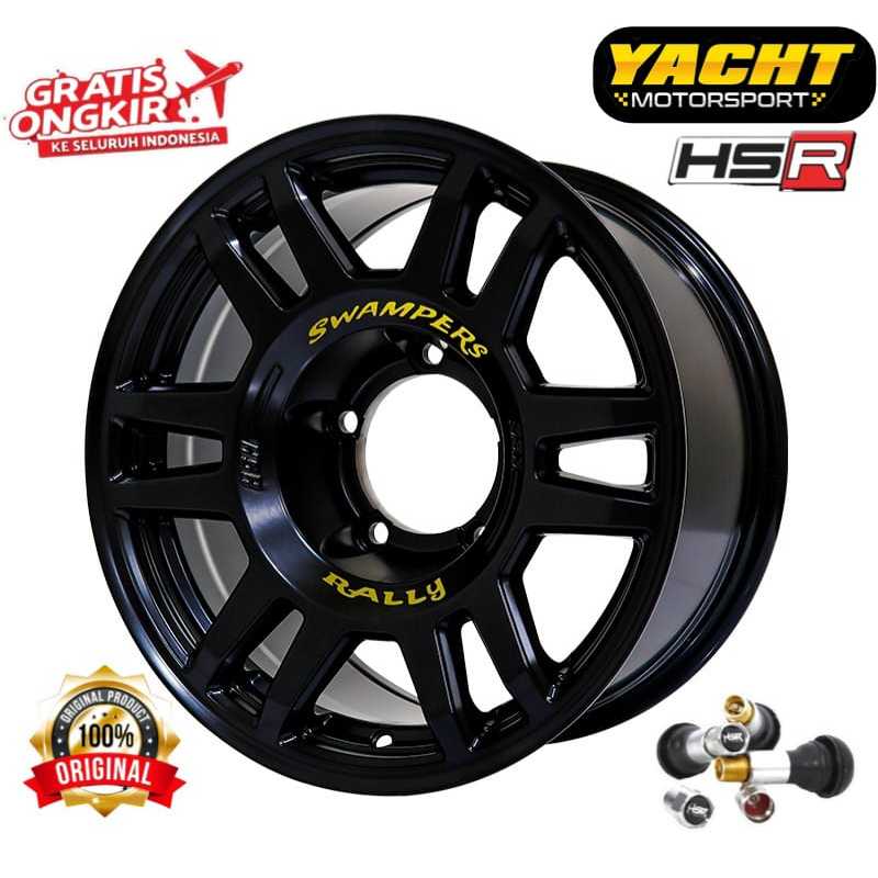 Velg hSR SWAMPERS Ring 16 Mobill Jimny Katana Escudo Gratis Ongkir