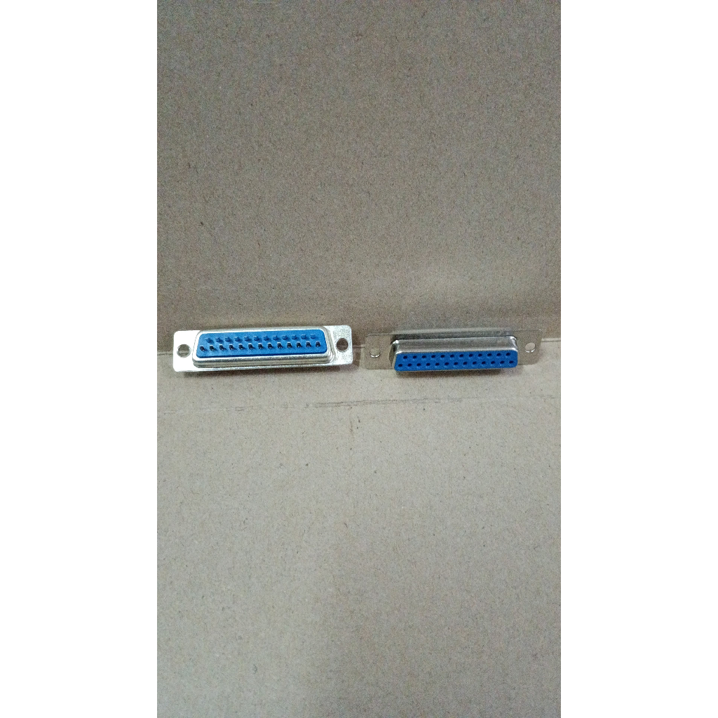 8366 konektor connector db25 db 25 25pin 25 pin cewek female kabel