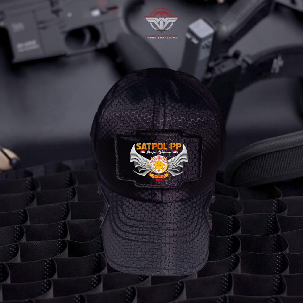 Topi coak tactical logo SATPOL PP