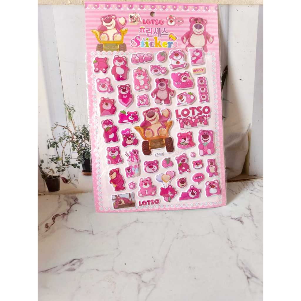 

(GROSIR) ISI 13 LEMBAR STICKER TIMBUR ANAK + GAMBAR UNTUK DI WARNAI / STICKER KARAKTER LUCU