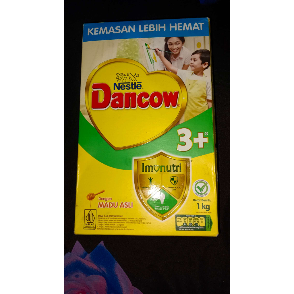 

Nestle Dancow 3+ Imonutri Sambungan Kemasan Lebih Hemat