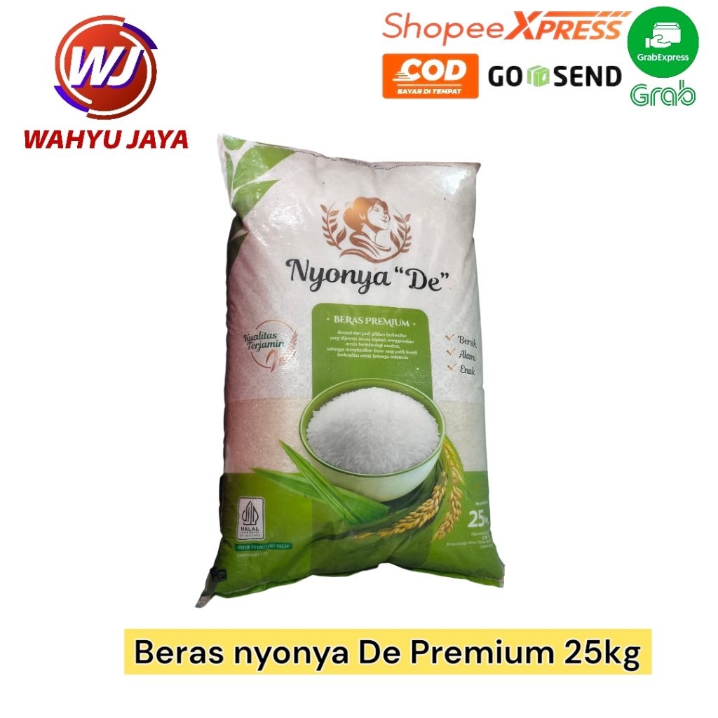 

Beras nyonya de premium 25kg