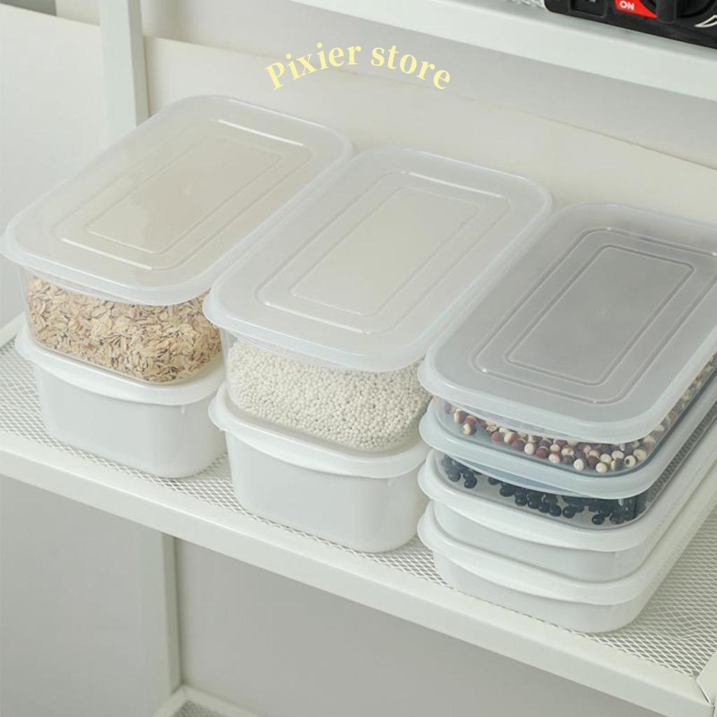 PLASTIC FOOD CONTAINER/ KOTAK MAKANAN TRANSPARAN/ KOTAK MAKANAN PLASTIK/ KOTAK MAKAN BISA UNTUK MICR
