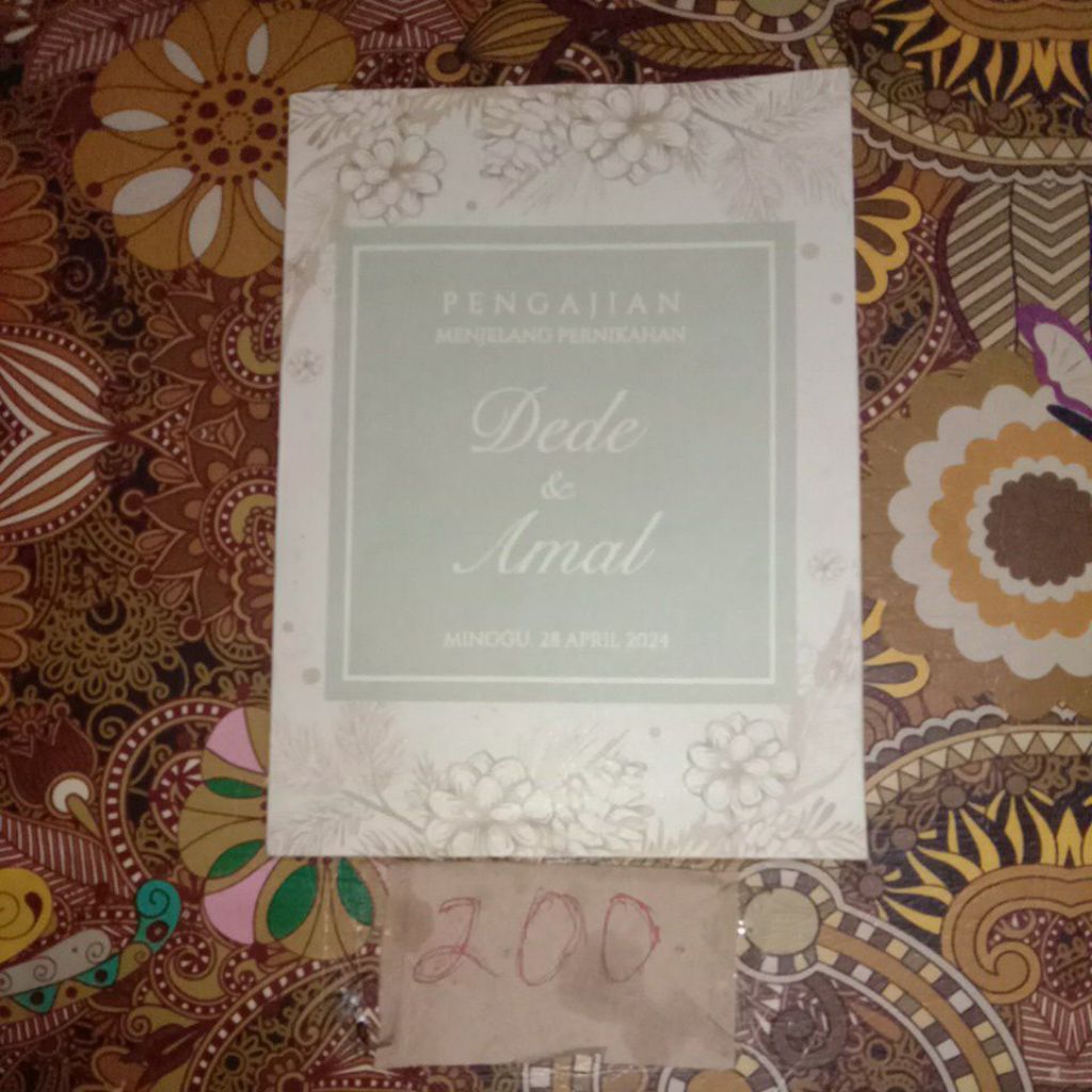 BUKU PENGAJIAN MENJULANG PERNIKAHAN