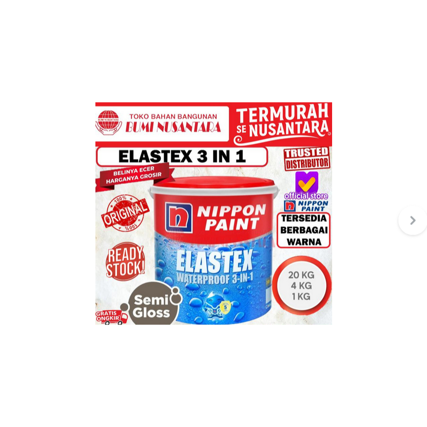 Elastex 20kg WaterProofing Elastex nippon 20kg - ABU MUDA