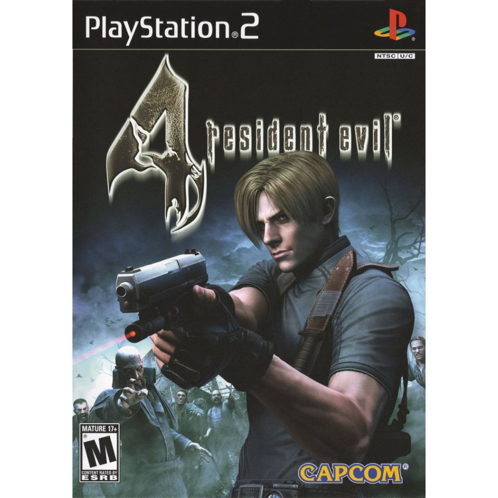 kaset dvd ps2 resident evil 4